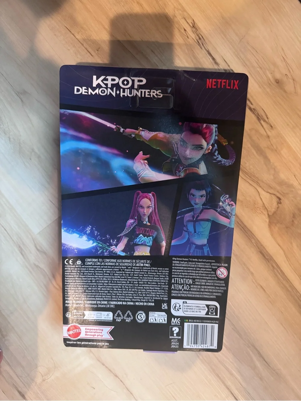 NEW Mattel K POP Demon Hunters Huntrix Zoey & Rumi Fashion Doll How it’s done